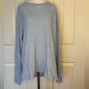 Light Blue Long Sleeve Men's Tee